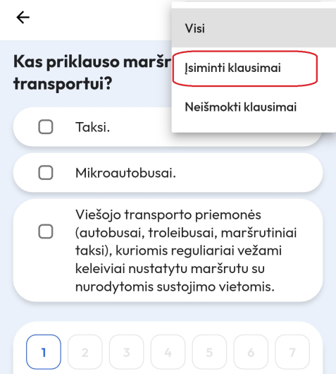 isimintini klauimai kaip perziureti per mobiliaja programa2