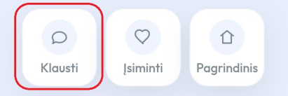 klausti mokytojo ketbilietai