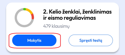 ketbilietai testai pagal temas mokytis