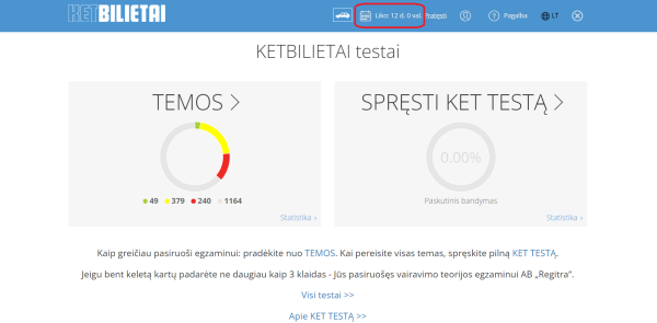 liko kreditu ketbilietai