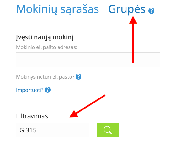 ketbilietai mokiniu rusiavimas